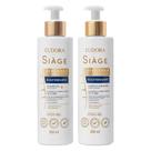 Kit Shampoo e Condicionador Anticaspa Feminino Coceira Scalp Rebalance Dermo Hair Eudora Siàge