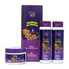 Kit Shampoo e Condicionador Babasoul Mascara Hidratação Uva Soul Cosméticos