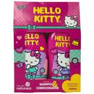 Kit Shampoo e Condicionador Cabelos Lisos e Delicados Hello Kitty Cia. da Natureza Kit Shampoo e Condicionador Cabelos Lisos e Delicados Hello Kitty Cia. da Natureza