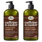 Kit Shampoo e Condicionador Difeel 2L com Cafeína e Óleo de Rícino