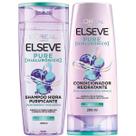 Kit Shampoo e Condicionador Elseve Pure Hialurônico 200ml