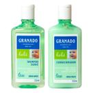kit shampoo e condicionador erva doce granado bebê 250ml kit shampoo e condicionador erva doce granado bebê 250ml