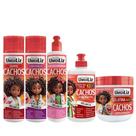 kit Shampoo e Condicionador, Gelatina e Creme Pentear Muriel Umidiliz Melancia Kids 300g