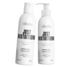 Kit Shampoo E Condicionador Linha Just Nutrition 250ml Abela Kit Shampoo E Condicionador Linha Just Nutrition 250ml Abela