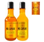 Kit Shampoo e Condicionador Mel Capilar 300ml Amakha Paris