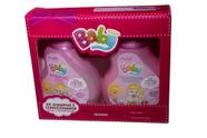 kit Shampoo e Condicionador Muriel Baby Rosa e Azul