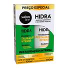 Kit Shampoo e Condicionador Restauração Intensa 300ml Salon Line