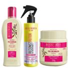 Kit Shampoo e Másc Pós Coloração + Reconstrutor Bio Extratus