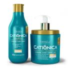 Kit Shampoo e Mascara Capilar Catiônica Forever Liss