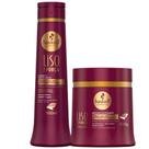 Kit Shampoo e Mascara Haskell Liso com Força 500ml