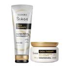 Kit Shampoo e Máscara Reconstrução Capilar Reparação Cica Therapy Restauração Eudora Siàge Kit Shampoo e Máscara Reconstrução Capilar Reparação Cica Therapy Restauração Eudora Siàge