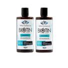 Kit Shampoo e Máscara Vitamina A Fortalecimento dos Cabelos Auxilia no Combate a Caspa e Coceira