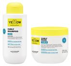 Kit Shampoo e Mascara Yellow Curls para Hidratação Kit Shampoo e Mascara Yellow Curls para Hidratação