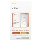 Kit Shampoo Ferúlico Dove UV Repair & Glow 350ml + 150ml