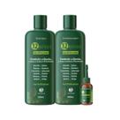 Kit Shampoo + Hidratante + Loção 60ml Tonificante 12 Ervas