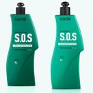 kit Shampoo Hidratante S.O.S 1L e Reconstrutor S.O.S 1L - Sache Professional