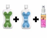 Kit Shampoo Hipoalérgico Neutro+ Condicionador + Deo Colônia Macho Linha Home Care