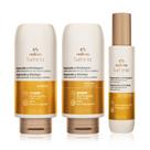 Kit Shampoo, Máscara e Spray Lumina para Reparação e Blindagem