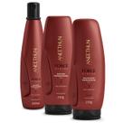 Kit Shampoo Mascara Finalizador Force System Aneethun 3 Uni