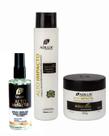 Kit Shampoo Mascara Spray de Brilho Alto Impacto Adlux