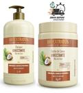 Kit Shampoo +máscara Umectante Óleo De Coco Bio Extratus 1lt