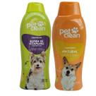 Kit Shampoo Natural + Shampoo Bomba Vitaminas Pet Clean Cães