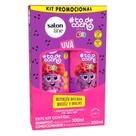 Kit Shampoo Salon line Todecacho Kids Uva 300ml + Condicionador Salon line Uva 200ml Kit Shampoo Salon line Todecacho Kids Uva 300ml + Condicionador Salon line Uva 200ml