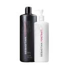 Kit Shampoo Sebastian Penetrait 1L Potion 9 500ml Original