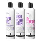 Kit Shampoo Spume, High Cond e Be Strong Curly Care