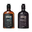Kit Shampoo Urban Men e Condicionador 3x1 Masculino Farmaervas 240ml