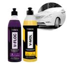 Kit Shampoo V-floc 500ml Concentrado + V-mol 500ml Concentrado Vonixx