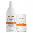 Kit Shampoo Yellow Repair 1.5 Litros e Máscara 1kg Kit Shampoo Yellow Repair 1.5 Litros e Máscara 1kg