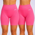 Kit Short Feminino Academia Selene Sem Costura Não Transparece