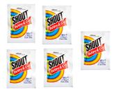 Kit Shout Wipe Lenço Removedor instantâneo de manchas pack 5