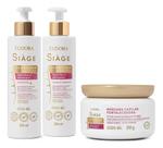Kit Siàge Resistência Antiqueda Sh. + Cond. + Máscara