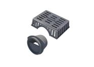 Kit Sifão Horizontal Com Grade Retentora Linear