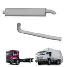 Kit Silencioso Com Tubo Motor Vw Constellation Aço Completo Kit Silencioso Com Tubo Motor Vw Constellation Aço Completo