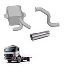 Kit Silencioso Mb Atego 1723 1725 2423 2425 Aço Completo