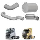 Kit Silencioso Volvo Fh 12e Fm 12c Aço Completo