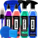 Kit Sintra Blend Shiny e Restaurax Limpeza Bactericida Restauração Brilho e Proteção