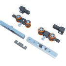 KIT Sistema Aéreo Para Portas DN 80 Oculto Frontal - 1 PORTA Ducasse