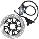 Kit sistema de freio a disco completo CG150 Fan Titan Mix 2009 a 2015 caliper flexivel pinça pastilha Kit sistema de freio a disco completo CG150 Fan Titan Mix 2009 a 2015 caliper flexivel pinça pastilha
