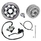 Kit Sistema Freio Disco Dianteiro Cg Titan Fan 150 Mix 2009 A 2013