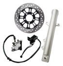 Kit Sistema Freio Disco Dianteiro Titan150 08 Pinça 2 Pistão