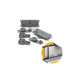 Kit Sistema Para Porta de Correr de Armários E Móveis Ro47 Rometal Kit Sistema Para Porta de Correr de Armários E Móveis Ro47 Rometal