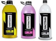 kit sistema vsc sanitizante 3L, extractus 3L bactran 1,5L VONIXX