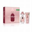 Kit Sisterland Blush Cherry EDT 80 Body Lotion 75ml Benetton Original