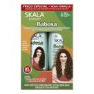 Kit Skala Babosa Shampoo 325ml Condicionador 200ml Tratamento Capilar Nutrição Brilho Intenso