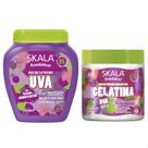 Kit Skala Creme de Tratamento e Gelatina Uva