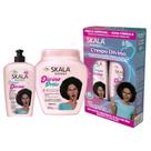Kit Skala Crespo Divino com Shampoo 325ml e Condicionador 200ml + Creme de Tratamento Potão 1kg + Cr Kit Skala Crespo Divino com Shampoo 325ml e Condicionador 200ml + Creme de Tratamento Potão 1kg + Cr